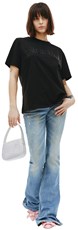 Blumarine Cotton Crystal T-Shirt 227631